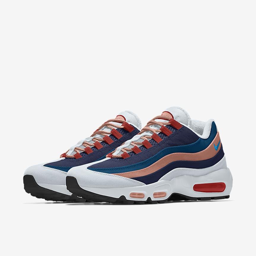 Giày Nike Air Max 95 Unlocked By You Nam Tím Xanh